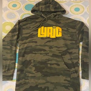 Camo Hoodie Lyric Bennett Independent Trading Company Mens Large